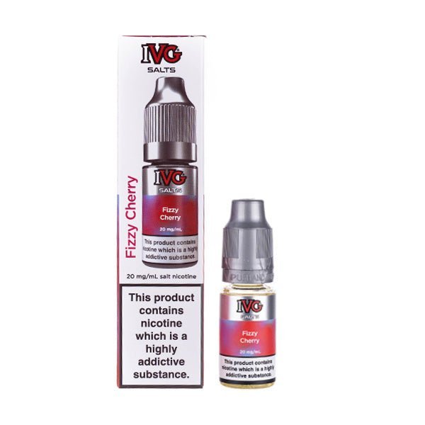 BUY 1 GET 1 FREE | Fizzy Cherry Nic Salt E - Liquid by IVGVAPE INDIA - Vape India