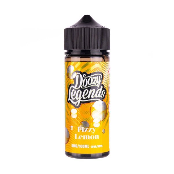 BUY 1 GET 1 FREE | Fizzy Lemon 100ml Shortfill E - Liquid by Doozy LegendsVAPE INDIA - Vape India