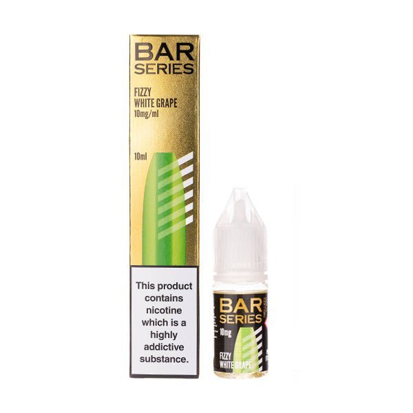 BUY 1 GET 1 FREE | Fizzy White Grape Nic Salt E - Liquid by Bar Series Gold EditionVAPE INDIA - Vape India