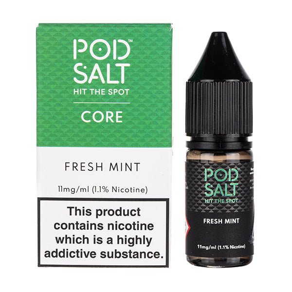 BUY 1 GET 1 FREE | Fresh Mint Nic Salt E - Liquid by Pod Salt CoreVAPE INDIA - Vape India