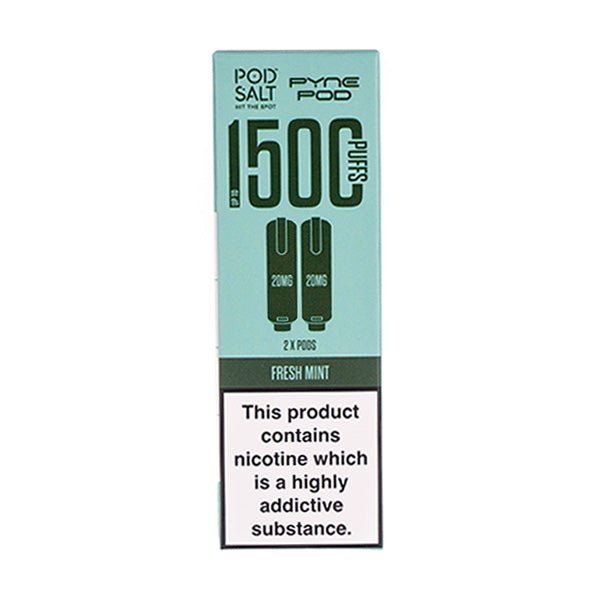 BUY 1 GET 1 FREE | Fresh Mint Pod Salt 2 - in - 1 Prefilled Pods by Pyne PodVAPE INDIA - Vape India