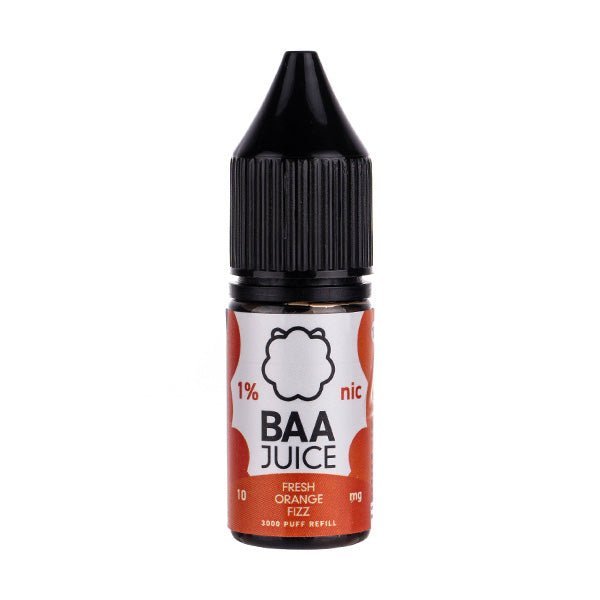 BUY 1 GET 1 FREE | Fresh Orange Fizz Nic Salt E - Liquid by Baa JuiceVAPE INDIA - Vape India