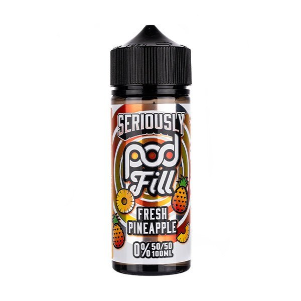 BUY 1 GET 1 FREE | Fresh Pineapple 100ml (50/50) Shortfill by Seriously Pod FillVAPE INDIA - Vape India