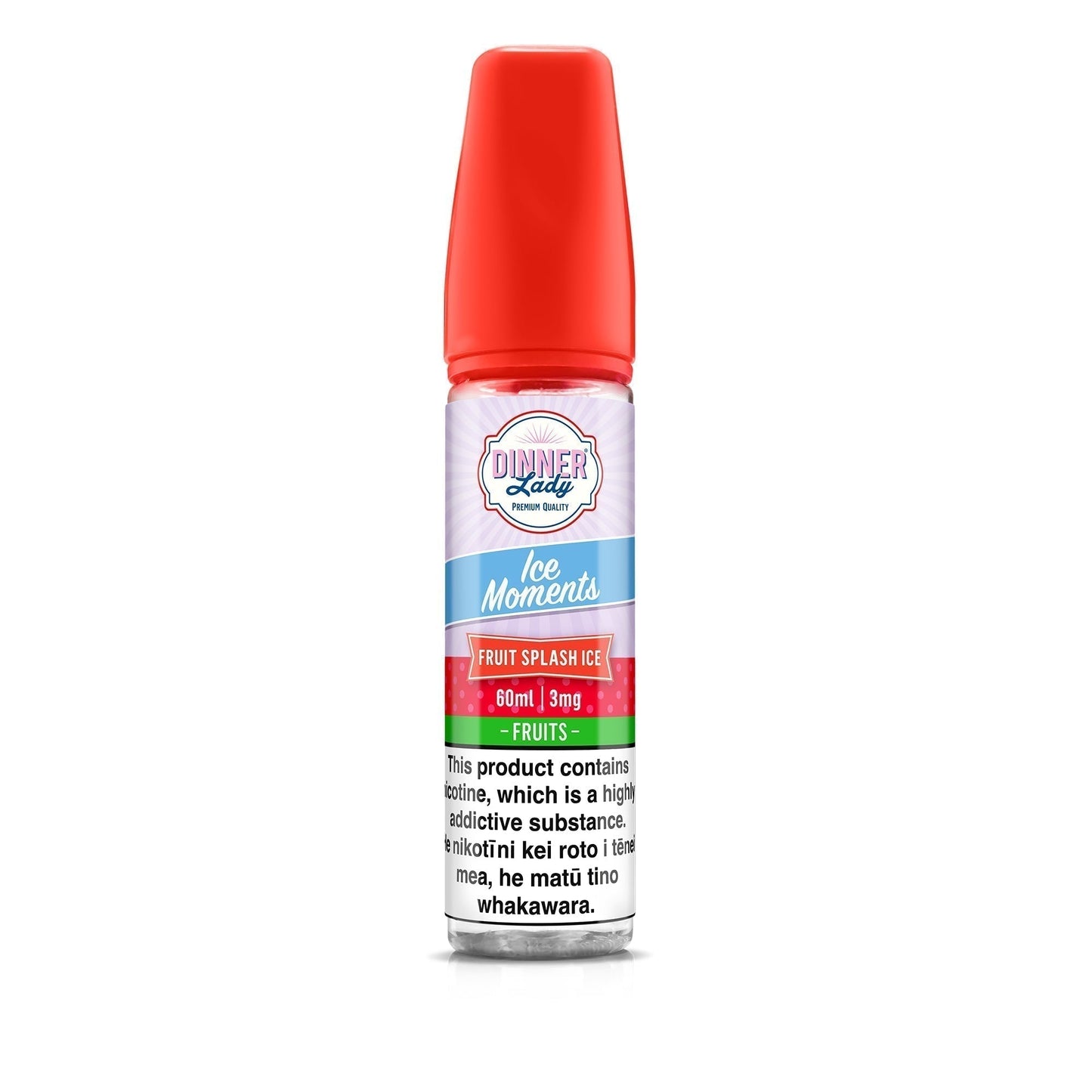 BUY 1 GET 1 FREE | Fruit Splash - Dinner Lady Ice Moments | 60ML Vape Juice | 3MG, 6MG | Vape India - Vape India