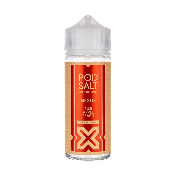 BUY 1 GET 1 FREE | Fuji Apple Peach 100ml Shortfill E - Liquid by Pod Salt NexusVAPE INDIA - Vape India
