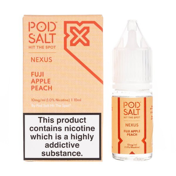 BUY 1 GET 1 FREE | Fuji Apple Peach Nic Salt by Pod Salt NexusVAPE INDIA - Vape India