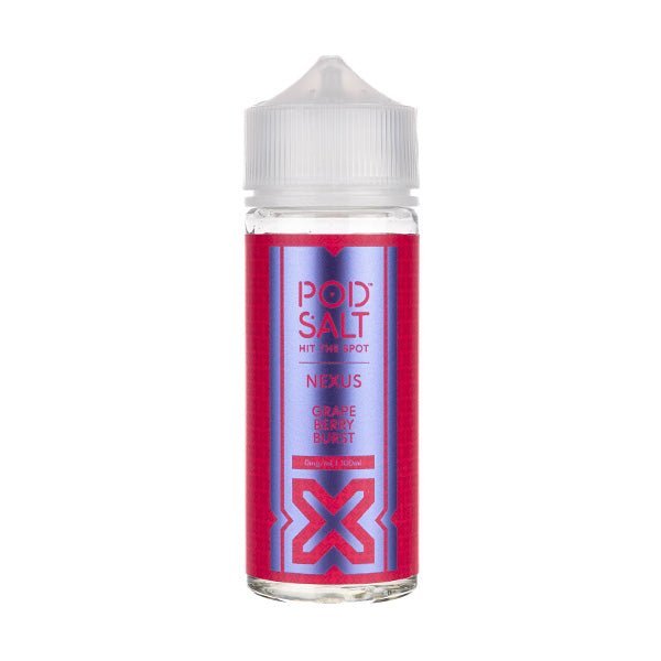 BUY 1 GET 1 FREE | Grape Berry Burst 100ml Shortfill E - Liquid by Pod Salt NexusVAPE INDIA - Vape India