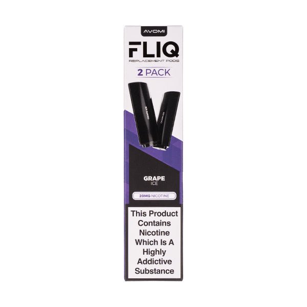 BUY 1 GET 1 FREE | Grape Ice FLIQ Prefilled Pods by AvomiVAPE INDIA - Vape India