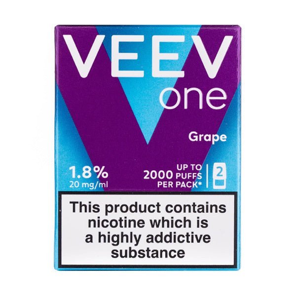 BUY 1 GET 1 FREE | Grape Veev One Prefilled Pods by VeevVAPE INDIA - Vape India