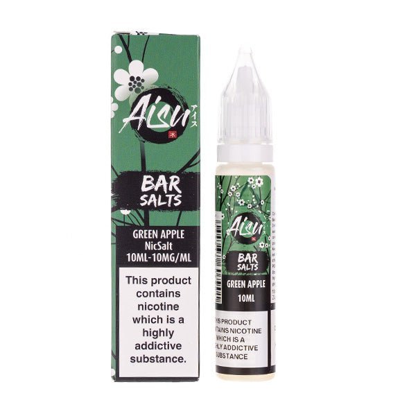 BUY 1 GET 1 FREE | Green Apple Nic Salt E - Liquid by Aisu Bar SaltsVAPE INDIA - Vape India