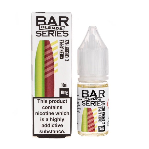 BUY 1 GET 1 FREE | Green Apple X Cherry Fizz Nic Salt E - Liquid by Bar Series BlendsVAPE INDIA - Vape India