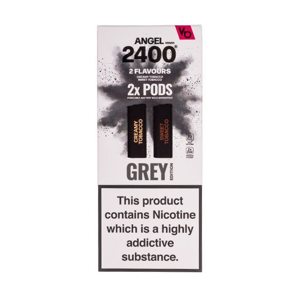 BUY 1 GET 1 FREE | Grey Edition 1 Vapes Bar Angel 2400 Prefilled PodsVAPE INDIA - Vape India
