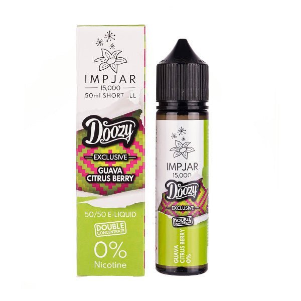 BUY 1 GET 1 FREE | Guava Citrus Berry 50ml (50/50) Shortfill by Imp Jar & DoozyVAPE INDIA - Vape India