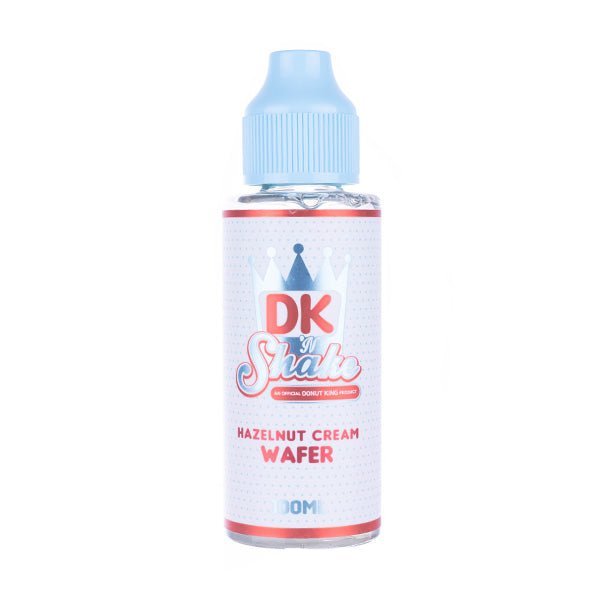 BUY 1 GET 1 FREE | Hazelnut Cream Wafer 100ml Shortfill E - Liquid by Donut King ShakesVAPE INDIA - Vape India