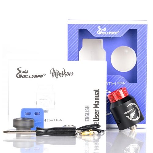 BUY 1 GET 1 FREE | HellVape x Mike Vapes REBIRTH 24mm RDA India | Vape India - Vape India