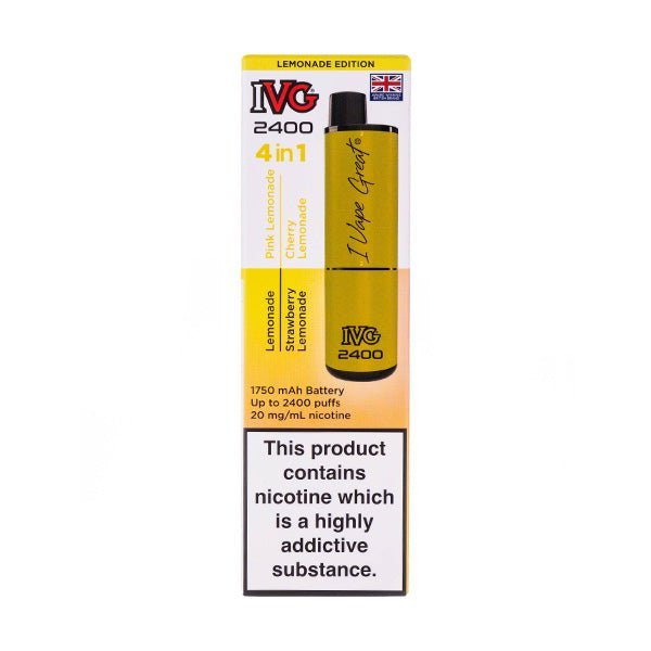 BUY 1 GET 1 FREE | IVG 2400 Prefilled Pod KitVAPE INDIA - Vape India