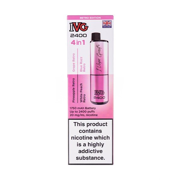 BUY 1 GET 1 FREE | IVG 2400 Prefilled Pod KitVAPE INDIA - Vape India