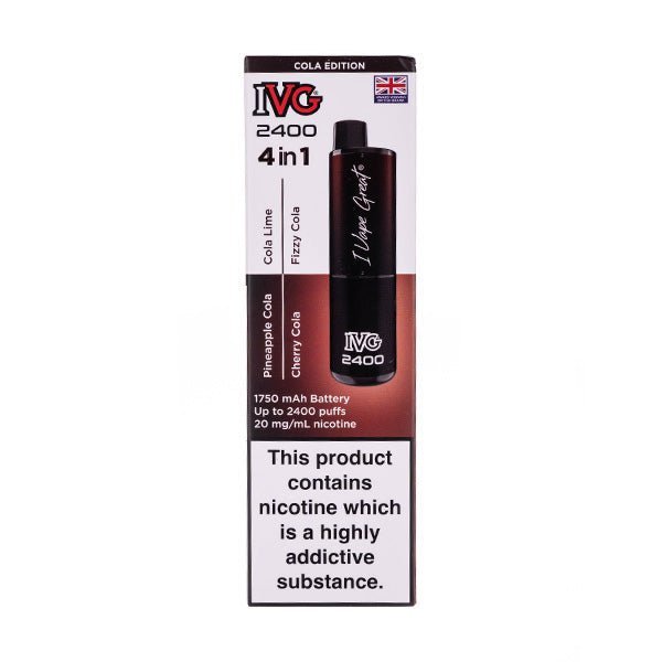 BUY 1 GET 1 FREE | IVG 2400 Prefilled Pod KitVAPE INDIA - Vape India