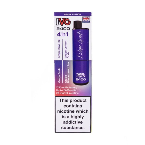 BUY 1 GET 1 FREE | IVG 2400 Prefilled Pod KitVAPE INDIA - Vape India