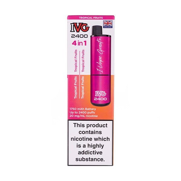 BUY 1 GET 1 FREE | IVG 2400 Prefilled Pod KitVAPE INDIA - Vape India