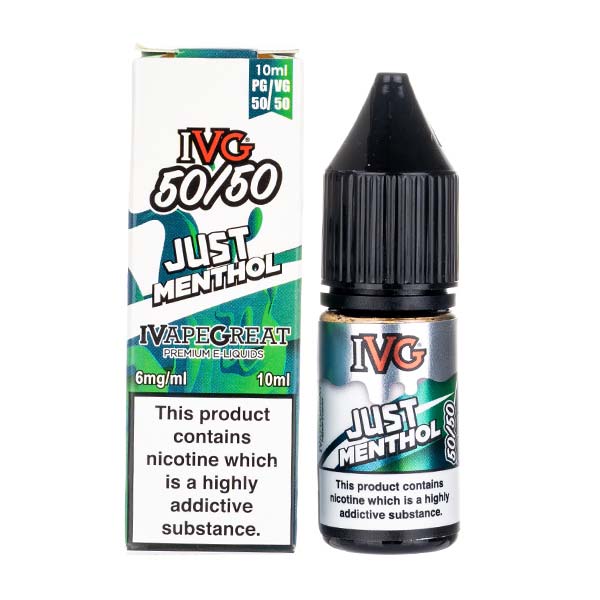 BUY 1 GET 1 FREE | Just Menthol E - Liquid by IVGVAPE INDIA - Vape India
