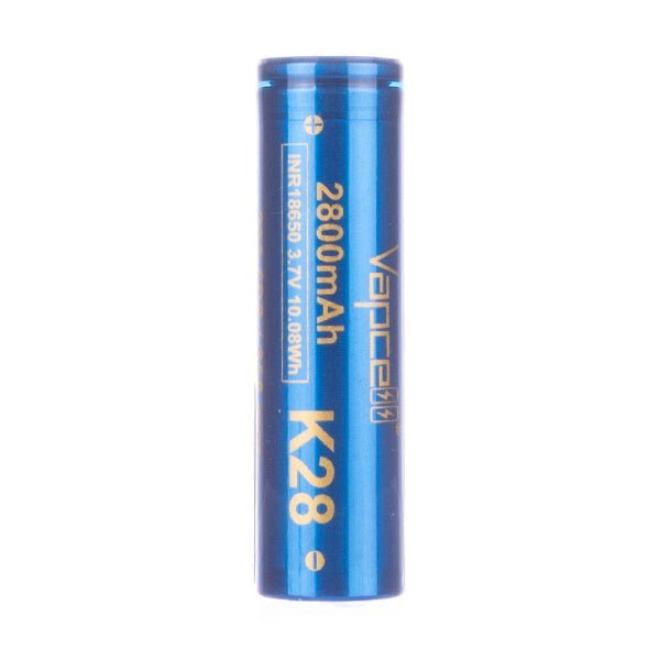 BUY 1 GET 1 FREE | K28 18650 2800mAh Battery by VapcellVAPE INDIA - Vape India