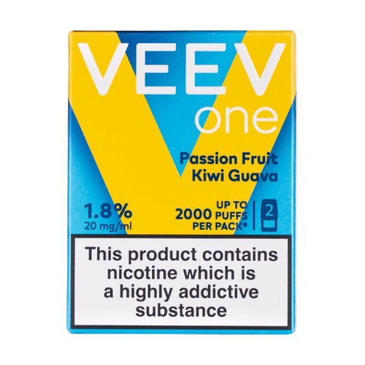 BUY 1 GET 1 FREE | Kiwi Passionfruit Guava Veev One Prefilled Pods by VeevVAPE INDIA - Vape India