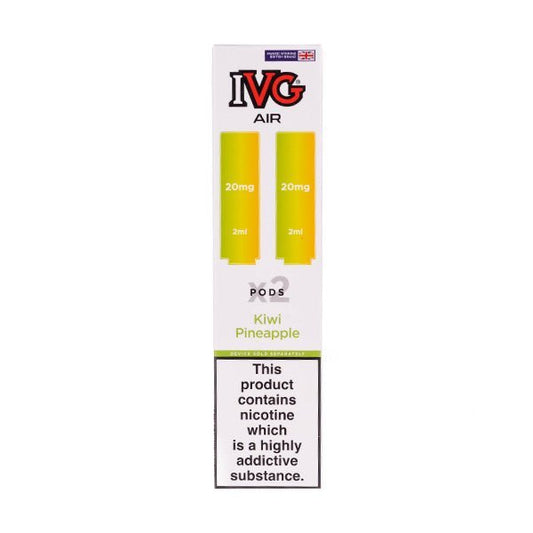 BUY 1 GET 1 FREE | Kiwi Pineapple IVG Air Pro Prefilled PodsVAPE INDIA - Vape India