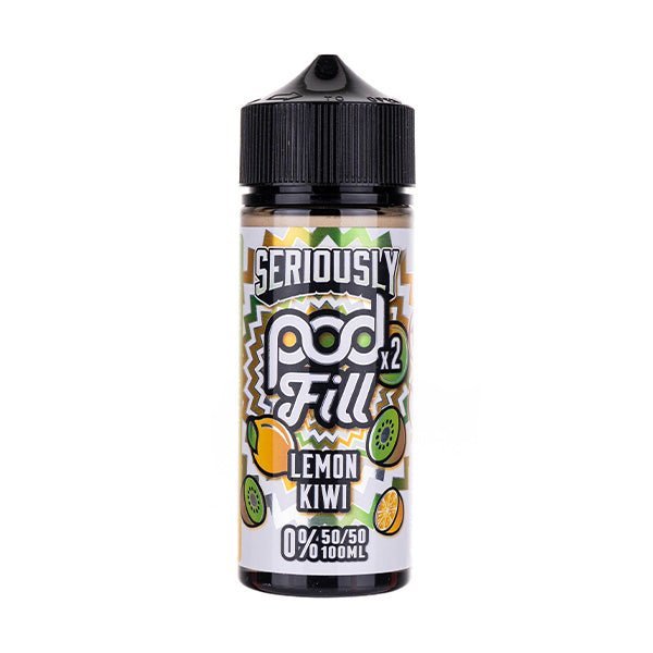 BUY 1 GET 1 FREE | Lemon Kiwi 100ml (50/50) Shortfill by Seriously Pod Fill 2VAPE INDIA - Vape India