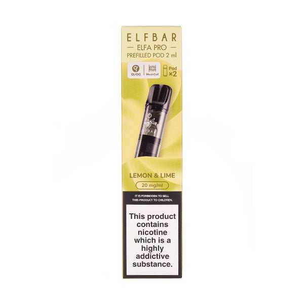 BUY 1 GET 1 FREE | Lemon & Lime Elfa Pro Prefilled Pods by Elf BarVAPE INDIA - Vape India