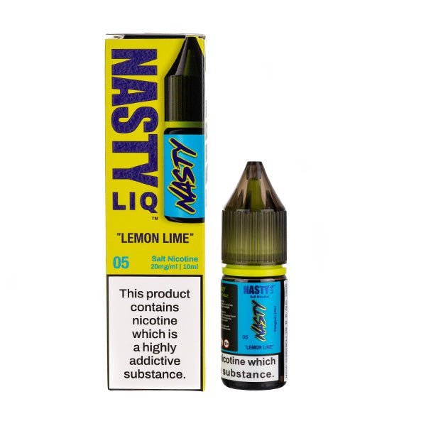 BUY 1 GET 1 FREE | Lemon Lime Nic Salt E - Liquid by Nasty LiqVAPE INDIA - Vape India