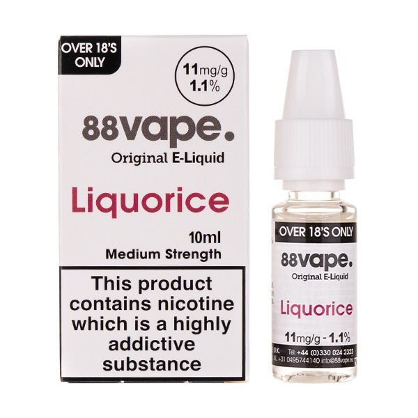 BUY 1 GET 1 FREE | Liquorice 50/50 E - Liquid by 88VapeVAPE INDIA - Vape India
