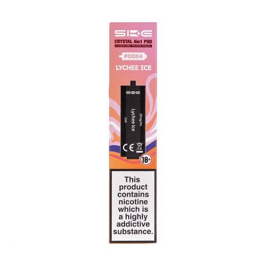 BUY 1 GET 1 FREE | Lychee Ice Crystal 4 in 1 Prefilled Pods by SKEVAPE INDIA - Vape India