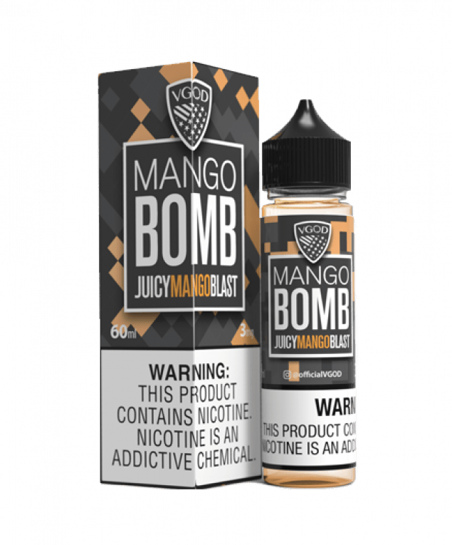 BUY 1 GET 1 FREE | Mango Blast - VGod | 60ML Vape Juice | 3MG, 6MG, 12MG | Vape India - Vape India