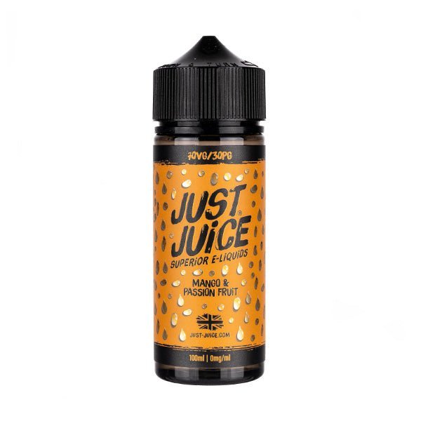 BUY 1 GET 1 FREE | Mango & Passion Fruit 100ml Shortfill E - Liquid by Just JuiceVAPE INDIA - Vape India