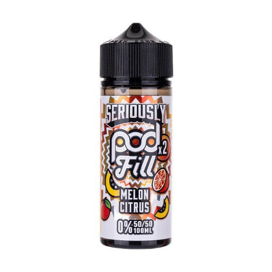 BUY 1 GET 1 FREE | Melon Citrus 100ml (50/50) Shortfill by Seriously Pod Fill 2VAPE INDIA - Vape India