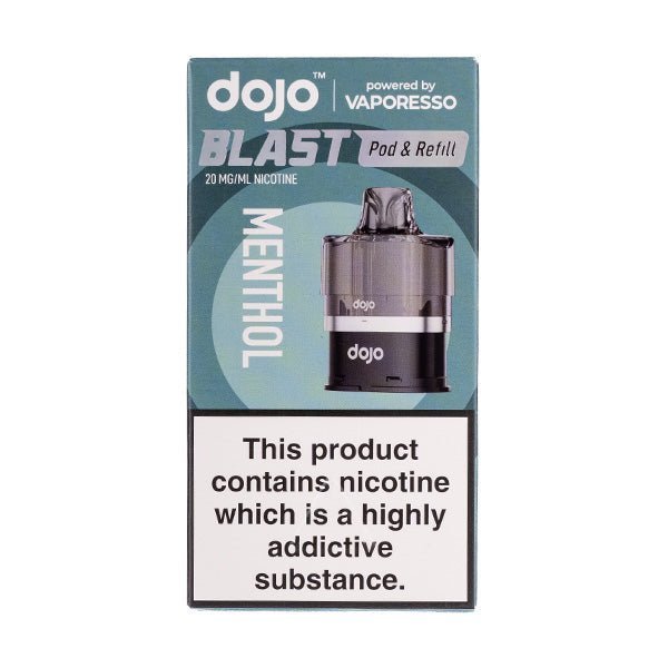 BUY 1 GET 1 FREE | Menthol Dojo Blast 6000 Prefilled Pod + Refill by VaporessoVAPE INDIA - Vape India