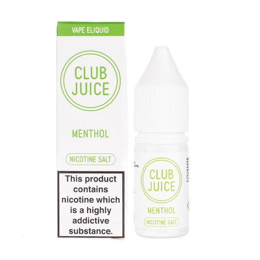BUY 1 GET 1 FREE | Menthol Nic Salt E - Liquid by Club JuiceVAPE INDIA - Vape India