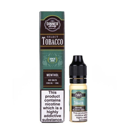 BUY 1 GET 1 FREE | Menthol Nic Salt E - Liquid by Dinner Lady Select TobaccoVAPE INDIA - Vape India