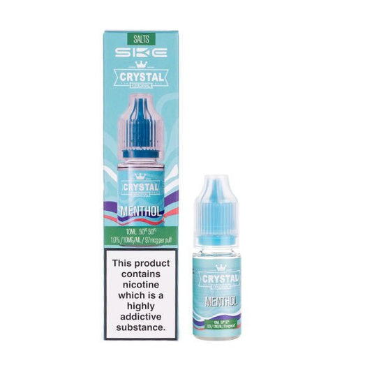 BUY 1 GET 1 FREE | Menthol Nic Salt E - Liquid by SKE CrystalVAPE INDIA - Vape India