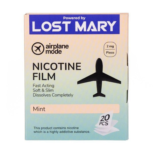 BUY 1 GET 1 FREE | Mint Airplane Mode Nicotine Film by Lost MaryVAPE INDIA - Vape India