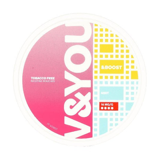 BUY 1 GET 1 FREE | Mint &Boost Nicotine Pouches by V&YOUVAPE INDIA - Vape India