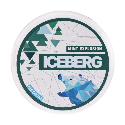 BUY 1 GET 1 FREE | Mint Explosion Nicotine Pouches by IcebergVAPE INDIA - Vape India