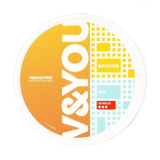 BUY 1 GET 1 FREE | Mint &Focus Nicotine Pouches by V&YOUVAPE INDIA - Vape India