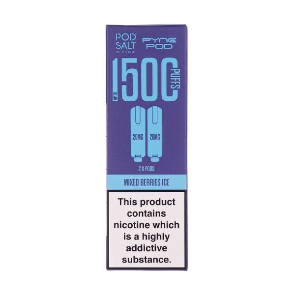 BUY 1 GET 1 FREE | Mixed Berries Ice Pod Salt 2 - in - 1 Prefilled Pods by Pyne PodVAPE INDIA - Vape India