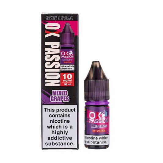 BUY 1 GET 1 FREE | Mixed Grapes Nic Salt E - Liquid by Oxva Ox PassionVAPE INDIA - Vape India