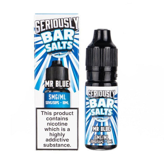 BUY 1 GET 1 FREE | Mr Blue Nic Salt E - Liquid by Seriously Bar SaltsVAPE INDIA - Vape India