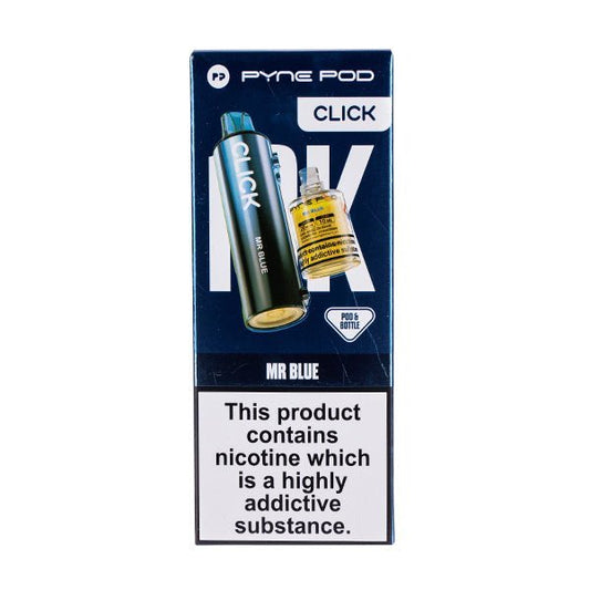 BUY 1 GET 1 FREE | Mr. Blue Pyne Pod Click 10000 Pod & BottleVAPE INDIA - Vape India
