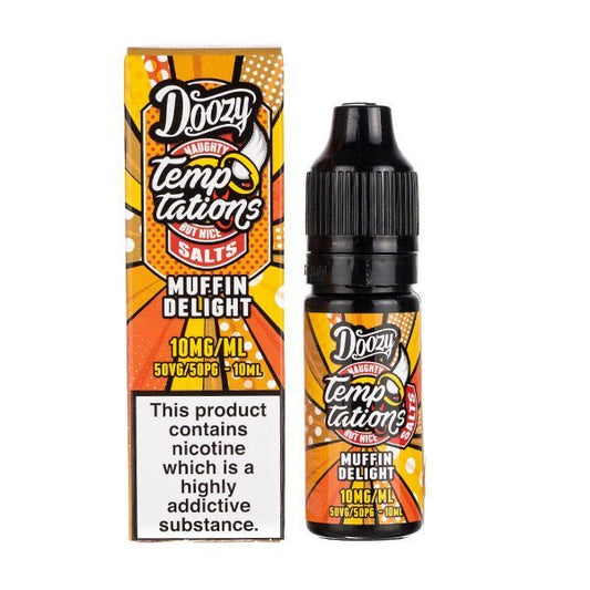 BUY 1 GET 1 FREE | Muffin Delight Nic Salt E - Liquid by Doozy TemptationsVAPE INDIA - Vape India