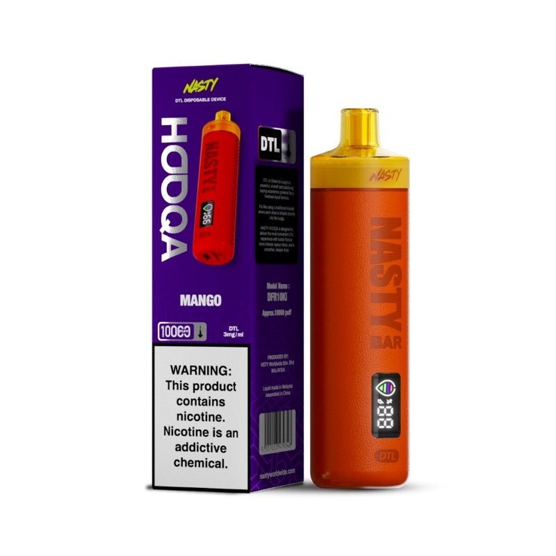 BUY 1 GET 1 FREE | Nasty Bar Hooqa DFR10Ki DTL Disposable 3mg India | Vape India - Vape India